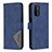 Handytasche Stand Schutzhülle Flip Leder Hülle B08F für OnePlus Nord N200 5G Blau