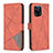 Handytasche Stand Schutzhülle Flip Leder Hülle B08F für Oppo Find X5 5G Orange