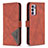 Handytasche Stand Schutzhülle Flip Leder Hülle B08F für Oppo Reno6 5G