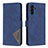 Handytasche Stand Schutzhülle Flip Leder Hülle B08F für Samsung Galaxy A13 5G Blau