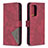 Handytasche Stand Schutzhülle Flip Leder Hülle B08F für Samsung Galaxy A52 4G Rot