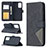 Handytasche Stand Schutzhülle Flip Leder Hülle B08F für Samsung Galaxy A52s 5G