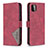 Handytasche Stand Schutzhülle Flip Leder Hülle B08F für Samsung Galaxy F42 5G Rot