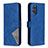Handytasche Stand Schutzhülle Flip Leder Hülle B08F für Samsung Galaxy S20 Plus 5G Blau