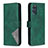 Handytasche Stand Schutzhülle Flip Leder Hülle B08F für Samsung Galaxy S20 Plus Grün