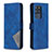 Handytasche Stand Schutzhülle Flip Leder Hülle B08F für Samsung Galaxy S20 Ultra 5G Blau