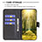 Handytasche Stand Schutzhülle Flip Leder Hülle B11F für Samsung Galaxy A22 4G