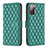 Handytasche Stand Schutzhülle Flip Leder Hülle B11F für Samsung Galaxy S20 Lite 5G Grün