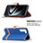 Handytasche Stand Schutzhülle Flip Leder Hülle B11F für Samsung Galaxy S23 5G