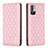 Handytasche Stand Schutzhülle Flip Leder Hülle B11F für Xiaomi Redmi Note 10T 5G Rosegold