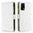 Handytasche Stand Schutzhülle Flip Leder Hülle B12F für Oppo A74 4G Weiß