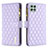 Handytasche Stand Schutzhülle Flip Leder Hülle B12F für Samsung Galaxy A22 5G Violett