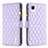 Handytasche Stand Schutzhülle Flip Leder Hülle B12F für Samsung Galaxy A23e 5G Violett