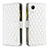 Handytasche Stand Schutzhülle Flip Leder Hülle B12F für Samsung Galaxy A23s Weiß