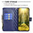 Handytasche Stand Schutzhülle Flip Leder Hülle B12F für Samsung Galaxy F23 5G