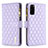 Handytasche Stand Schutzhülle Flip Leder Hülle B12F für Samsung Galaxy S20 5G Violett