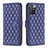 Handytasche Stand Schutzhülle Flip Leder Hülle B12F für Xiaomi Redmi Note 11 4G (2021) Blau