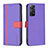 Handytasche Stand Schutzhülle Flip Leder Hülle B13F für Xiaomi Redmi Note 11 Pro 5G Violett
