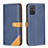 Handytasche Stand Schutzhülle Flip Leder Hülle B14F für Samsung Galaxy A71 4G A715