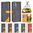 Handytasche Stand Schutzhülle Flip Leder Hülle B14F für Samsung Galaxy M32 5G