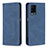 Handytasche Stand Schutzhülle Flip Leder Hülle B15F für Oppo A54 4G Blau