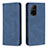 Handytasche Stand Schutzhülle Flip Leder Hülle B15F für Oppo A94 5G Blau