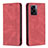 Handytasche Stand Schutzhülle Flip Leder Hülle B15F für Oppo K10 5G India Rot