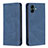 Handytasche Stand Schutzhülle Flip Leder Hülle B15F für Samsung Galaxy A04E Blau