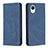 Handytasche Stand Schutzhülle Flip Leder Hülle B15F für Samsung Galaxy A23s Blau