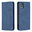 Handytasche Stand Schutzhülle Flip Leder Hülle B15F für Samsung Galaxy A51 5G Blau