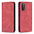 Handytasche Stand Schutzhülle Flip Leder Hülle B15F für Samsung Galaxy S20 FE 4G Rot