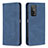 Handytasche Stand Schutzhülle Flip Leder Hülle B15F für Xiaomi Mi 10T 5G Blau