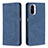 Handytasche Stand Schutzhülle Flip Leder Hülle B15F für Xiaomi Mi 11X 5G Blau