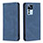 Handytasche Stand Schutzhülle Flip Leder Hülle B15F für Xiaomi Mi 12T Pro 5G Blau