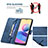 Handytasche Stand Schutzhülle Flip Leder Hülle B15F für Xiaomi POCO M3 Pro 5G