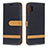 Handytasche Stand Schutzhülle Flip Leder Hülle B16F für Samsung Galaxy A10e