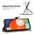 Handytasche Stand Schutzhülle Flip Leder Hülle B16F für Samsung Galaxy A13 4G