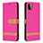 Handytasche Stand Schutzhülle Flip Leder Hülle B16F für Samsung Galaxy A22 5G Pink