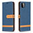 Handytasche Stand Schutzhülle Flip Leder Hülle B16F für Samsung Galaxy A22s 5G