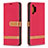 Handytasche Stand Schutzhülle Flip Leder Hülle B16F für Samsung Galaxy A32 5G Rot