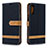 Handytasche Stand Schutzhülle Flip Leder Hülle B16F für Samsung Galaxy A70