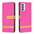 Handytasche Stand Schutzhülle Flip Leder Hülle B16F für Samsung Galaxy F23 5G Pink