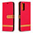 Handytasche Stand Schutzhülle Flip Leder Hülle B16F für Samsung Galaxy S20 FE 4G Rot