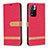 Handytasche Stand Schutzhülle Flip Leder Hülle B16F für Xiaomi Mi 11i 5G (2022) Rot