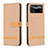 Handytasche Stand Schutzhülle Flip Leder Hülle B16F für Xiaomi Poco X4 Pro 5G Gold