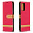 Handytasche Stand Schutzhülle Flip Leder Hülle B16F für Xiaomi Redmi Note 10 Pro 4G Rot