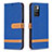 Handytasche Stand Schutzhülle Flip Leder Hülle B16F für Xiaomi Redmi Note 11 4G (2021) Blau
