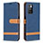 Handytasche Stand Schutzhülle Flip Leder Hülle B16F für Xiaomi Redmi Note 11 4G (2021) Königs Blau