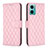 Handytasche Stand Schutzhülle Flip Leder Hülle B19F für Xiaomi Redmi 10 5G Rosegold