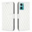 Handytasche Stand Schutzhülle Flip Leder Hülle B19F für Xiaomi Redmi 10 5G Weiß